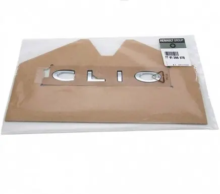Renault Clio III Rear door emblem/model letters 7701208978