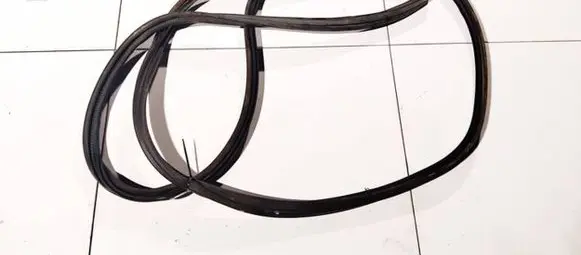 Rubber seal rear door