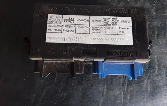 Renault Espace III Climate control unit 7700416293