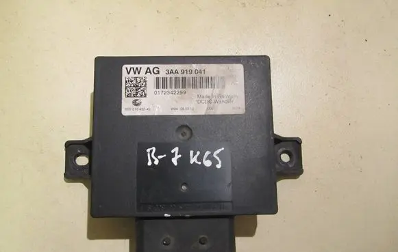Volkswagen PASSAT B7 Power management control unit 3AA919041 0172342299 AES01045240