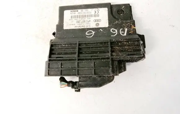 Audi A6 S6 C6 4F Brake system control unit/module 4f0907280 f004s00099
