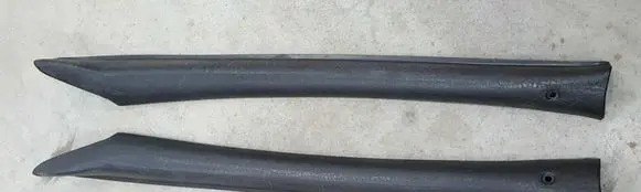 Volkswagen Golf II (A) pillar trim 191867457 191867458
