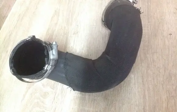Audi A6 S6 C6 4F Engine coolant pipe/hose