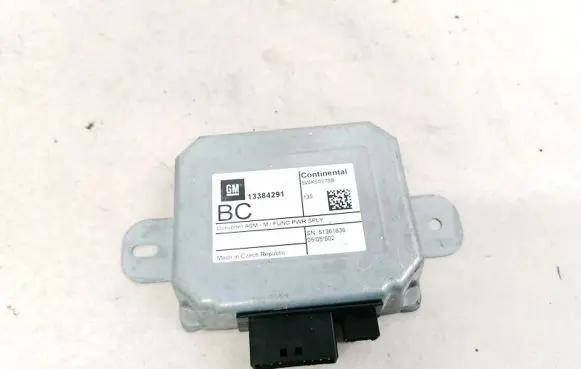 Opel Astra J GPS navigation control unit/module 13384291 5WK50278B