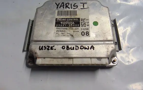 Toyota Yaris Engine control unit/module 896610D080