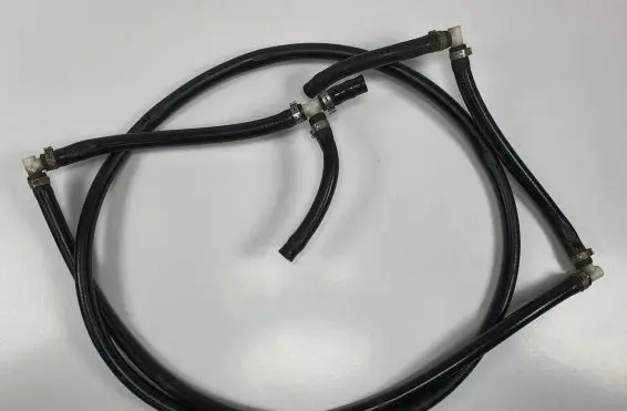 Audi A6 S6 C6 4F Windshield washer fluid hose 4F0955970G