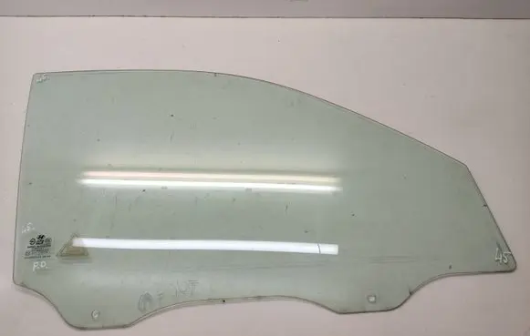 Hyundai Tucson JM Front door window glass four-door 43R000382