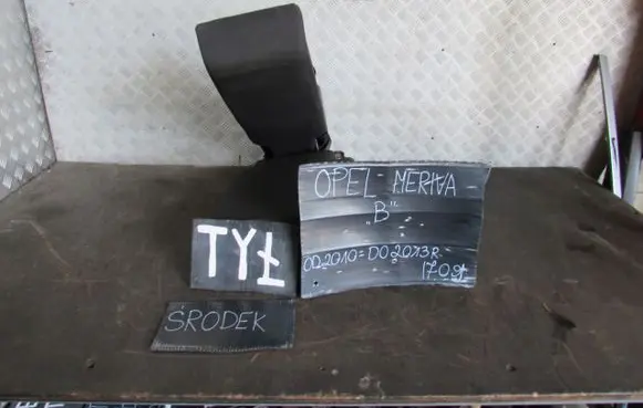 Opel Meriva B Rear seat 