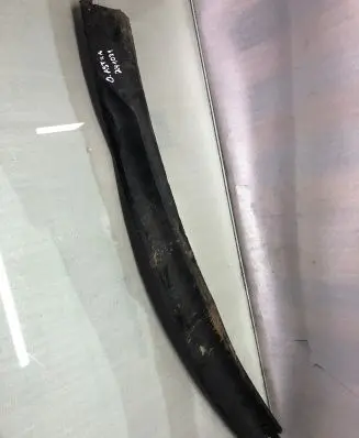Opel Astra K Front bumper lip 39130504