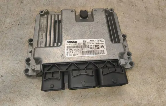 Peugeot 207 Engine control unit/module 9663193780 9666235880 0261201863