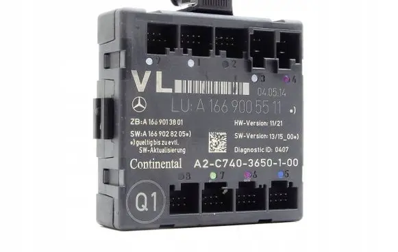 Mercedes-Benz GLA W156 Door control unit/module A1669005511