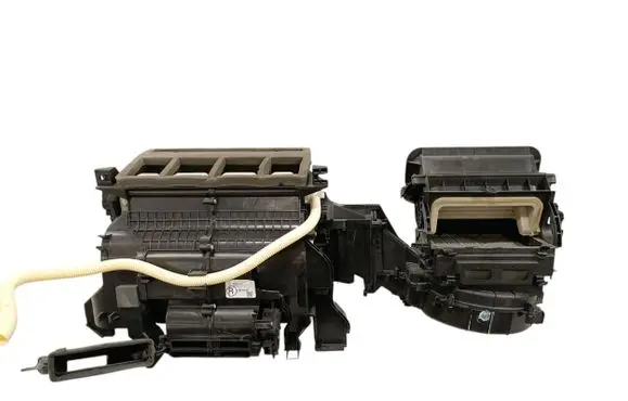 Interior heater climate box assembly