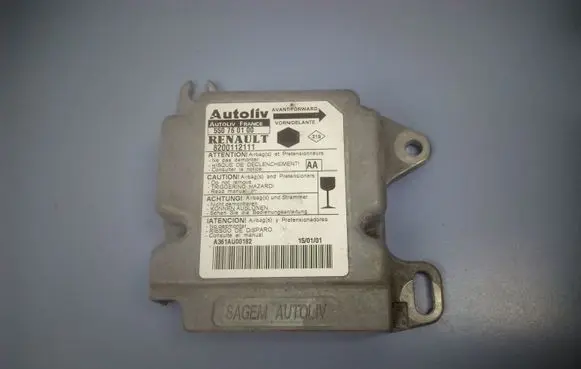 Renault Kangoo I Airbag control unit/module 8200112111 550760100