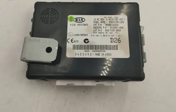 KIA Ceed Engine control unit/module 95400A2260 1609060539 116RA003029