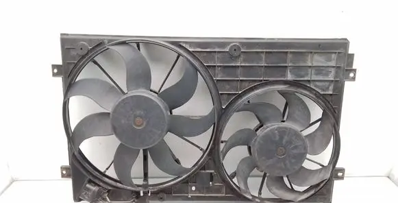 Volkswagen PASSAT B6 Electric radiator cooling fan 1K0121207T