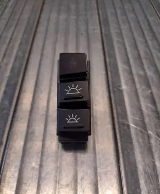 Citroen C6 Interior lighting switch 96519681ZD 96519681