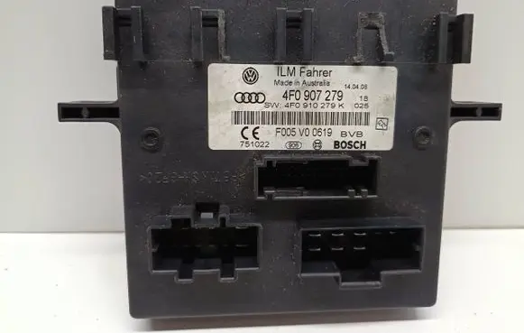 Audi A6 S6 C6 4F Comfort/convenience module 4F0907279 F005V00619