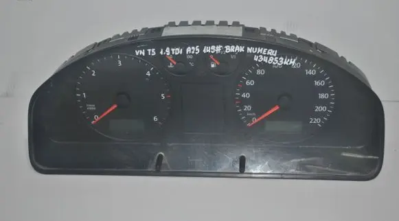 Volkswagen Transporter - Caravelle T5 Speedometer (instrument cluster)