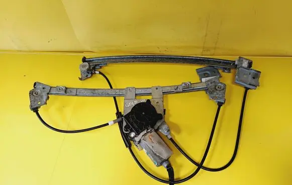 Front door window regulator with motor