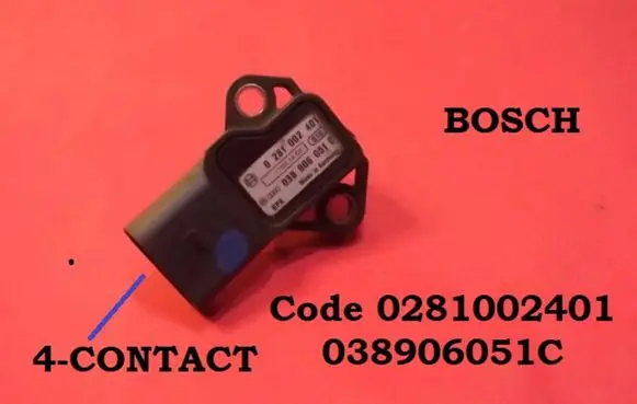 Volkswagen Jetta V Air pressure sensor 0281002401 038906051C