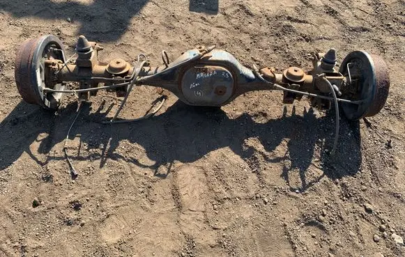 Rear axle beam
