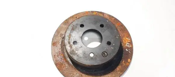 Nissan Qashqai Rear brake disc neventiliuojamas
