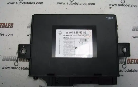 Mercedes-Benz GL X164 Keyless (KESSY) go control unit/module A1648206285