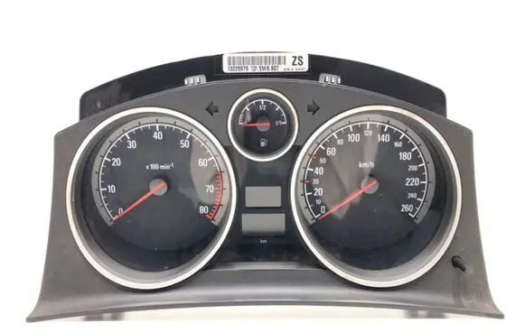 Opel Zafira B Speedometer (instrument cluster) 13225979