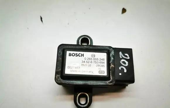 Land Rover Range Rover L322 ESP acceleration yaw rate sensor 6753694 0265005248 34526753694