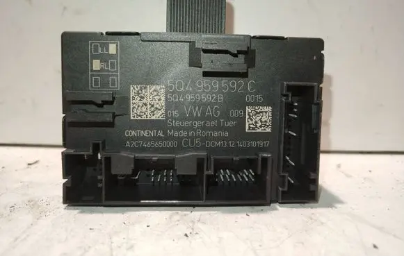 Skoda Octavia Mk3 (5E) Door control unit/module 5Q4959592C 5Q4959592B