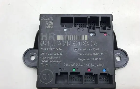 Mercedes-Benz E W212 Door control unit/module A2128208426 A2128208626 A2124421032