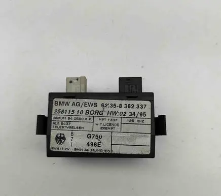 BMW 7 E38 Immobilizer control unit/module 8362337