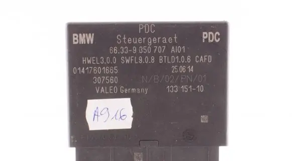 BMW X5 F15 Parking PDC control unit/module 9350707 307560 13315110