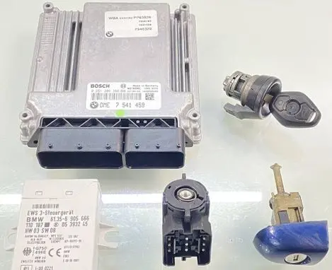 BMW 3 E46 Engine ECU kit and lock set 0261208388 7541459 1039S05008