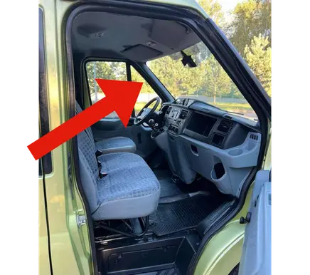 Ford Transit (A) pillar trim 6C11V03511