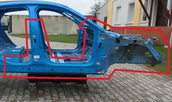 Ford Mustang Mach-E Front quarter panel FORMACPro00238