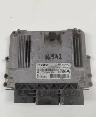 Citroen DS3 Engine ECU kit and lock set 9677030080 9666729680 0281017336