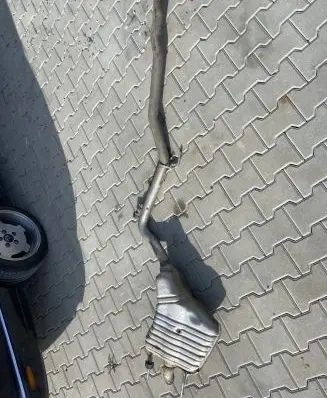 Mercedes-Benz S W221 Muffler/silencer A2214911600
