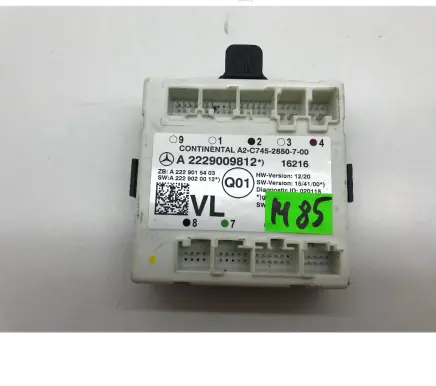 Mercedes-Benz C W205 Door control unit/module A2229009812 A2229020012 A2229015403