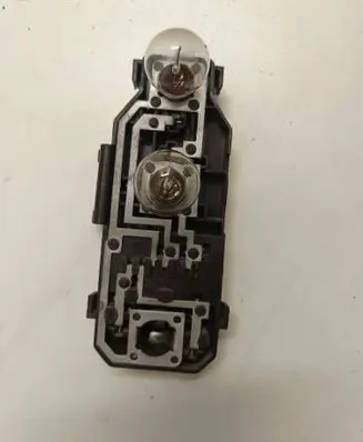 Audi 80 90 B3 Tail light bulb cover holder Bl3158b
