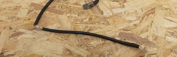 Jaguar XJ X350 Negative earth cable (battery) 2W9314301FAA 2W9314301F