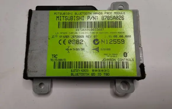 Mitsubishi Outlander Other control units/modules 8785A026 N12559 872669