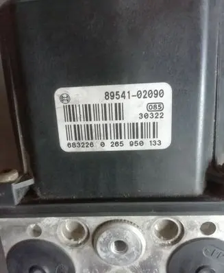 Toyota Corolla E120 E130 ABS Pump 8954102090 683226 0265950133