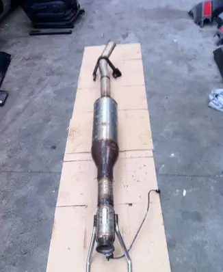 Mercedes-Benz Sprinter W906 Exhaust gas pipe 
