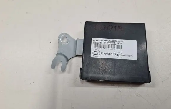 Toyota Corolla Verso E121 Immobilizer control unit/module 897800F020 626492000 97RI012022