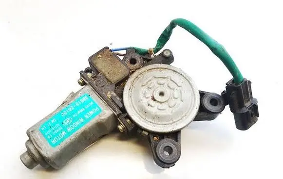 Front door window regulator motor