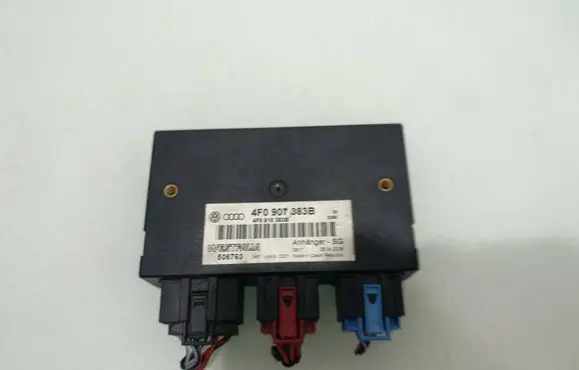 Audi A6 S6 C6 4F Tow bar trailer control unit/module 4F0907383B 506763 4F0910383B