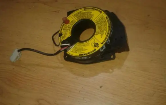 Nissan Micra Airbag slip ring squib (SRS ring) 255549F000