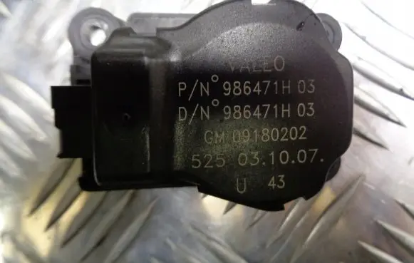 Opel Vectra C A/C air flow flap actuator/motor 09180202