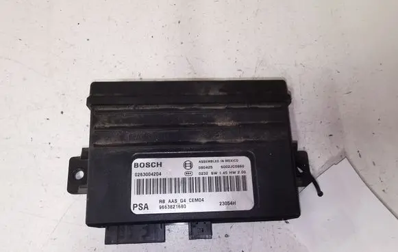 Citroen C5 Parking PDC control unit/module 9663821680 0263004204 6002JC0860